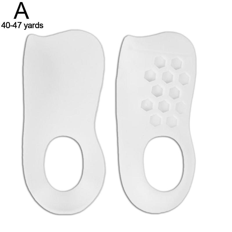 Orthosis Flat Foot Orthopedic Insole Plantar Fascia Arch Support Collapse Soft Y8M6