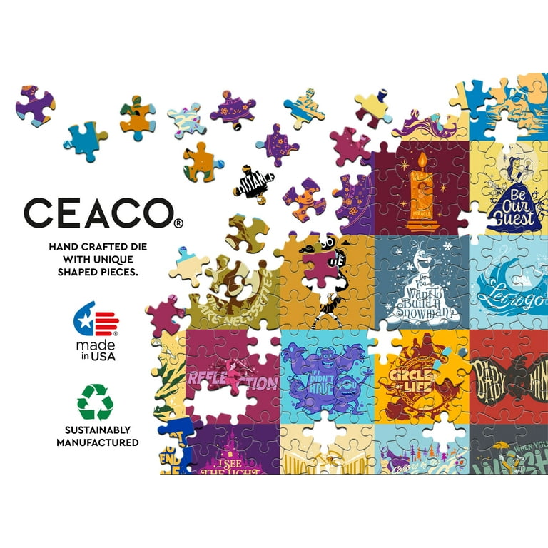 Ceaco 200 D100 Song Titles Jigsaw Puzzle - Disney Inspired