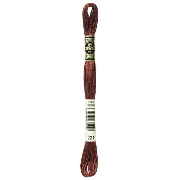 DMC Cotton 6-Strand Embroidery Floss, 8 m (8.7 yd), Red