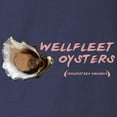 thumbnail image 3 of CafePress - Wellfleet Oysters Long Sleeve Dark T Shirt - Long Sleeve Dark T-Shirt, 3 of 4