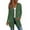 331#Army Green, variant on GXIPO Women's Casual Loose Long Sleeve Cardigans Open Front Lightweight Jacket Sweaters with Pockets Polka Dots Purple S