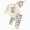 G170-Beige, variant on HFHAPW Newborn Baby Boy Clothes Letter Printed Long Sleeve Romper Shirt Tops Pants Fall Winter Outfit Hat Set 0 3 6 9 12 18 24 Months(Beige,0-3 M)