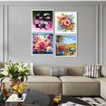 thumbnail image 3 of 4 Uds 5D DIY Taladro Kit Flores Del Arte 30x30cm, 3 of 9