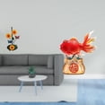 thumbnail image 2 of Soporte de papel higiénico,Porta toallas de papel de encimera,Portarrollos de cocina de pie para toallas de papel,Estatua decorativa,Estatua de pez del Feng Shui chino,escultura koi, 2 of 8