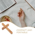 thumbnail image 3 of Toyvian Holding Crosses Wooden Cross Khaki 1Set Church Decor, 3 of 7