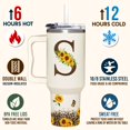 thumbnail image 4 of Vaso SUFAVN con monograma de girasoles, 1,2 L, con asa, 4 of 7