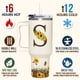 thumbnail image 4 of Vaso SUFAVN con monograma de girasoles, 1,2 L, con asa, 4 of 7