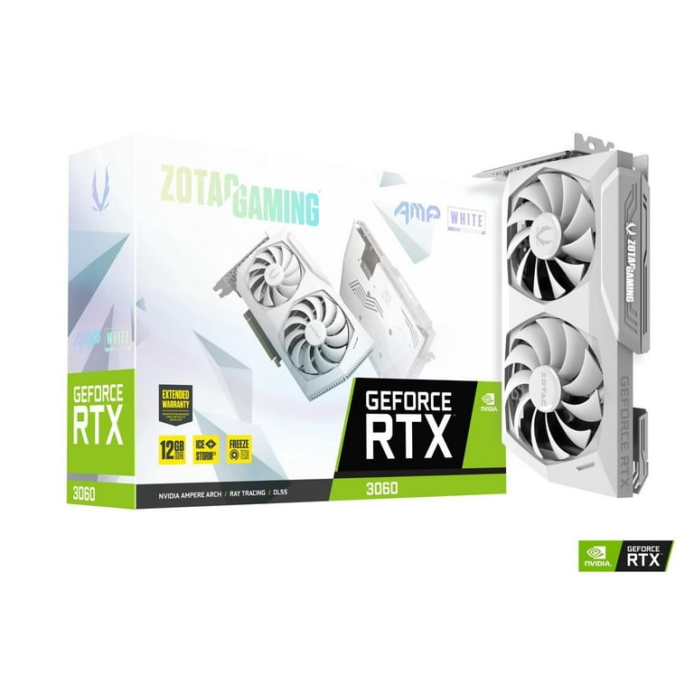 ZOTAC GeForce RTX 3060 White Edition 12GB GDDR6 GPU
