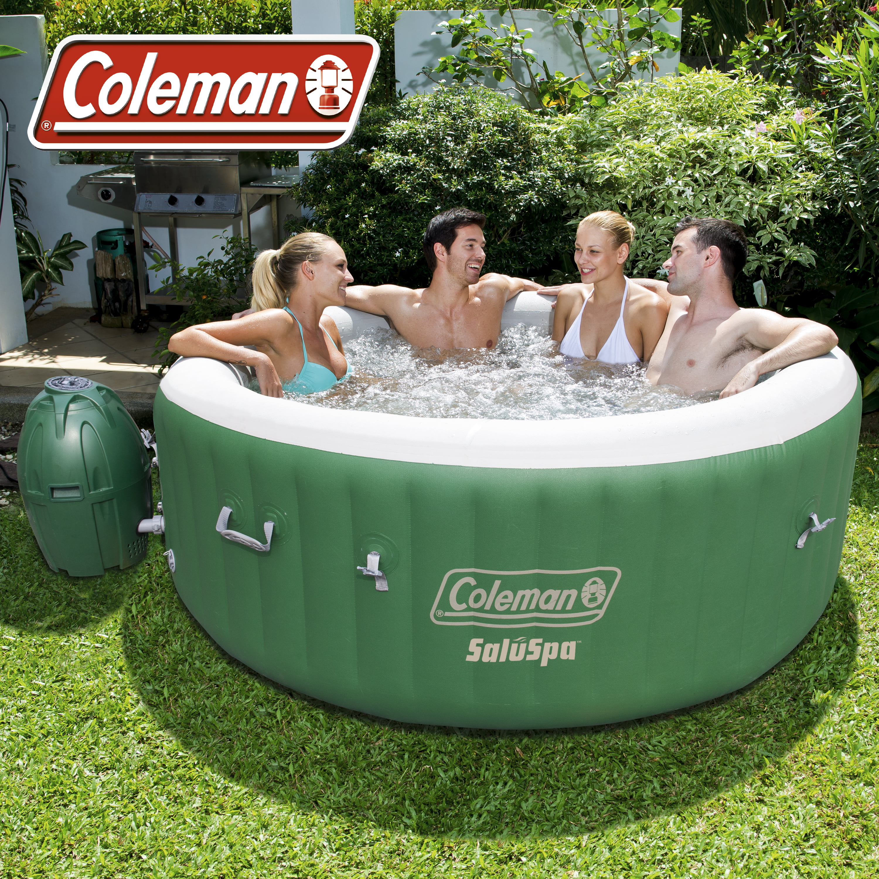 Coleman Saluspa Inflatable Hot Tub Walmart Com