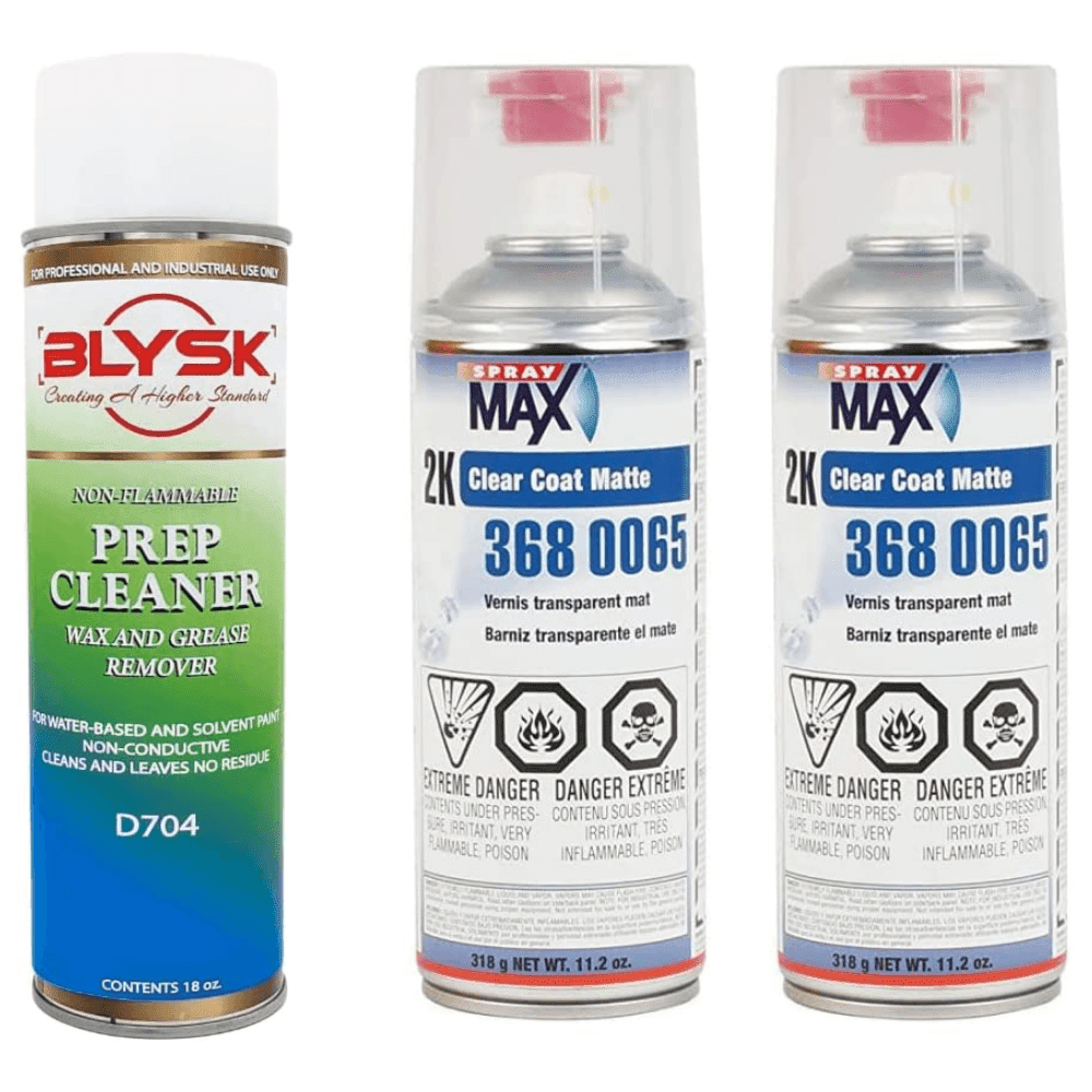 BlyskBundle(2) Spray Max 2K Clear Matte, Develop for The Small Damage