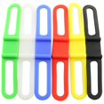 thumbnail image 1 of Correas de amarre para montaje en bicicleta multifunción, accesorios de soporte fijo para teléfono móvil, silicona elástica, Color aleatorio, 6 uds., 1 of 5
