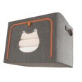 thumbnail image 1 of Organizador De Armario, Bolsa De Almacenamiento De Ropa Con Marco De Acero, Cómoda Para Dormitorio, 1 of 7