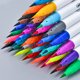 thumbnail image 2 of Rotuladores de pincel real para acuarela con puntas de nailon flexibles 12 vibrantes, 2 of 8
