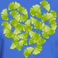 thumbnail image 3 of CafePress - Ginkgo Leaf Heart Dark T Shirt - Men's Classic Graphic Cotton T-Shirt, 3 of 4