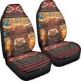 thumbnail image 3 of XYZCANDO Highland Cow Sunflower Front Seat Cushion Protections for Woman Breathable Front Seat Cover Protector Interior Decor Stretchy, for Vehicle Car Auto, 3 of 10