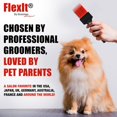 thumbnail image 4 of Cepillo Flexible Slicker FlexIt de Groomers Helper para Aseo Canino, 4 of 9