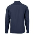 thumbnail image 3 of Men's Cutter & Buck Navy Los Angeles Dodgers Big & Tall Adapt Eco Knit Hybrid Recycled Raglan Full-Zip Jacket, 3 of 3