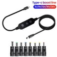 thumbnail image 3 of Type C To -Power Boost Cable 5V/9V/12V/15V/20V Jack Connector Fast Charg AUN, 3 of 9