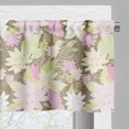 thumbnail image 3 of Ambesonne Floral Valance Pack of 2, Vintage English Garden Soft, 54"X18", Multicolor, 3 of 5