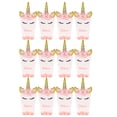 thumbnail image 1 of 12pcs Popcorn Boxes Unicorn Printing Papers Popcorn Holders Funny Storage Boxes for Store (B Style), 1 of 8
