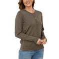 thumbnail image 4 of UVPLove Women's Lightweight Button-Down Cardigan Sweater,Brown Camel,S,S-3XL(Oversized Fit - Runs Large, Choose One Size Smaller), 4 of 10