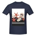 thumbnail image 4 of Bingfone Starfishes Shells Men'S Loose Fit Short-Sleeve Pocket T-Shirt, 4 of 7