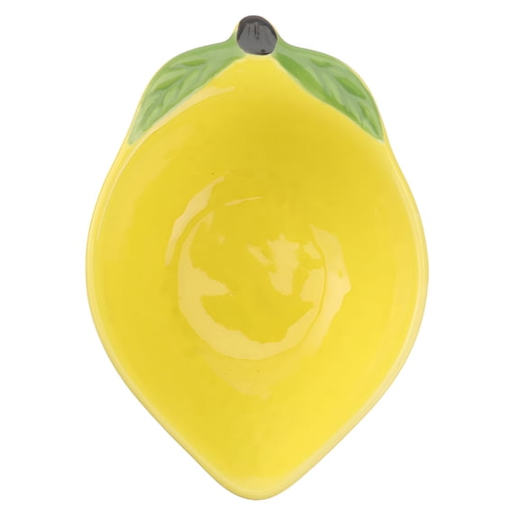 ACDANC 2026 New Plates Candy Bowl Tray Ceramics Container Lemons Fruit Shape Design Dried Dish Snack Storage for Serving Snacks, Fruits, Candies, Desserts, Parties, Kitchen Décor.