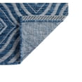 thumbnail image 2 of Tayse Veranda Area Rug VND1714 Contemporary Indigo Curves Diamonds 5' 3" x 7' 3" Rectangle, 2 of 3