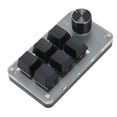 thumbnail image 3 of Clavier Programmable DIY, 6 Touches Mini Clavier Mini Clavier PC Clavier avec Bouton Artisanat Supérieur, 3 of 14