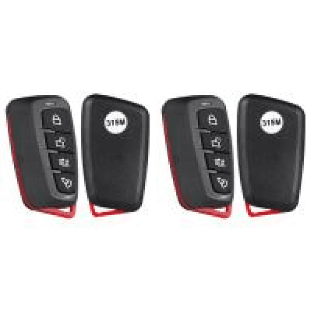Control remoto de clonación remoto duplicador de 4 botones para puerta de garaje (315 MHz)