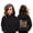 R134-Black, variant on RMGVDSD Girls Long Sleeve Hoodies Casual Letter Print Pullover Hooded Sweatshirt with Pocket Loose Fit Hoodie Tops Back To School Wear Kids Sweatshirt 8-9 Years