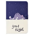 thumbnail image 3 of SaniMore for Samsung Galaxy Tab A8 10.5 inch 2022 SM-X200/SM-X205 Case, PU Leather Wallet Flip Case Auto Wake/Sleep Card Slots Multiple Viewing Angles Full Wrap Protective Fashion Case, Lazy Cat, 3 of 7