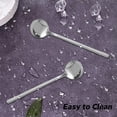 thumbnail image 6 of Pack of 8, Stainless Steel Espresso Spoons, findTop Mini Teaspoons Set for Coffee British Tea Dessert Cake Ice Cream Cappuccino, 5.3 Inch, 6 of 9