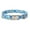 blue, variant on Girl Dog Collars Spring Cute Daisy Flower Pattern Lovely Print and American Flag Print Dog Collar