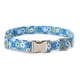 thumbnail image 1 of Collar para perro niña con estampado de flores de margaritas adorable y bandera estadounidense, 1 of 5