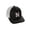 Black White Red White, variant on Structured Trucker Mesh Hat Custom Colors Letter N Initial Baseball Mid Profile