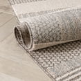 thumbnail image 5 of Well Woven Harlow Briar Contemporary Geometric Abstract Beige 2'7" x 9'10" Runner Rug, 5 of 8