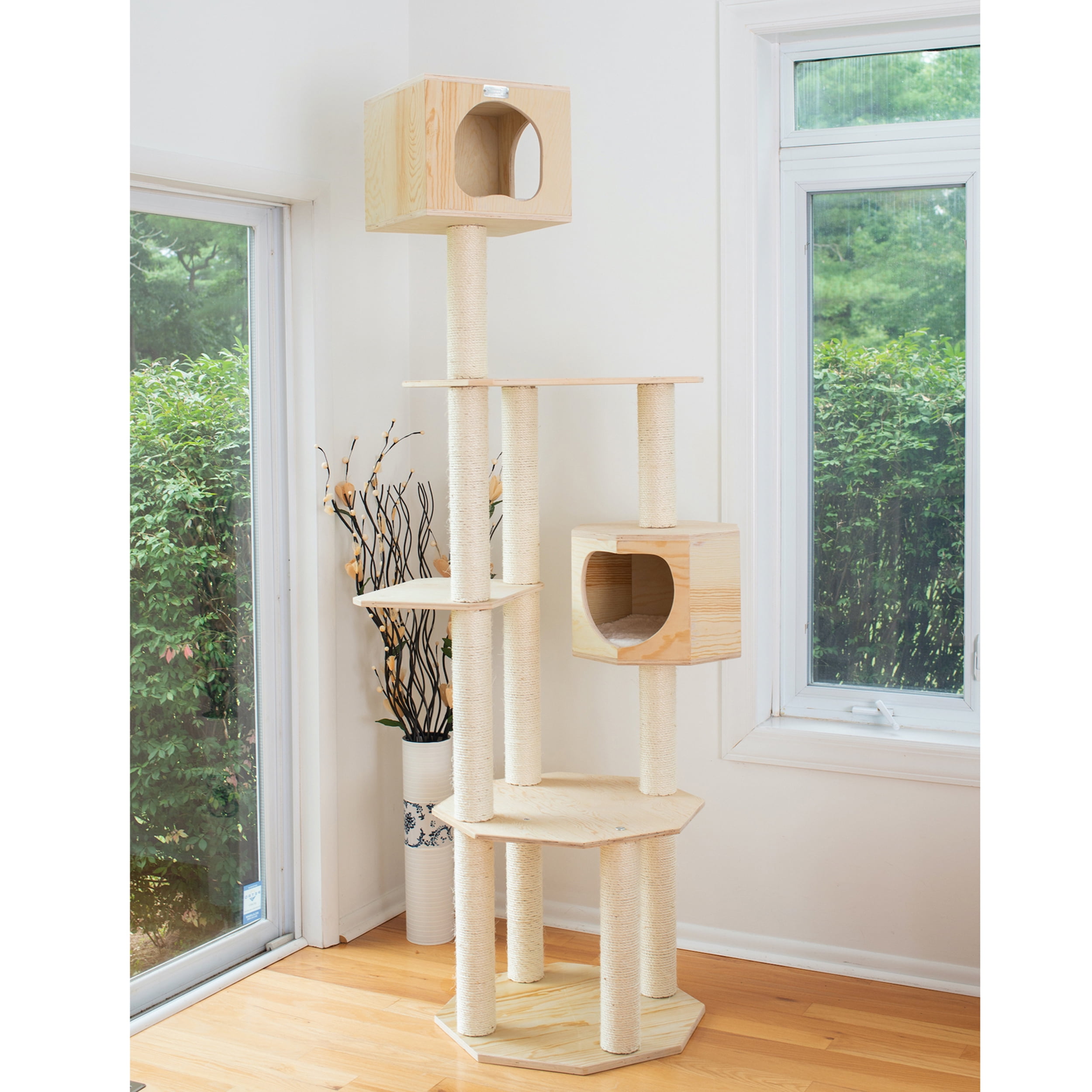 Armarkat Premium Pinus Sylvestris Wood,real wood Cat Tree S8502