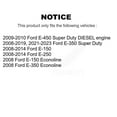thumbnail image 2 of SIM Front Rear Semi-Metallic Brake Pads Kit for Car Ford E-350 Super Duty E-250 E-150 E-450 Econoline KSM-100120, 2 of 8