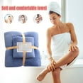 thumbnail image 4 of Clearance! Fdelink Towel High-Density Coral Fleece Towel and Bath Towel Two-In-One Set Soft and Absorben, 4 of 4