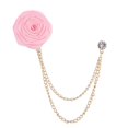 thumbnail image 1 of Accesorios de pecho MC para hombres y mujeres con estilo Accesorios para trajes Broche de rosa encriptado Cadena con borlas Accesorios para trajes de hombre, 1 of 6