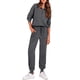 thumbnail image 1 of Conjunto Deportivo PRETTYGARDEN Sudadera con Cierre y Pantalones Jogger Gris L, 1 of 8