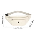 thumbnail image 3 of NWOKYZGH Crossbody Pack for Men Women, Fashion Waist Bag Pack with Adjustable Strap for Outdoors, Casual Belt Bag for Travel Walking Running, 3 of 6