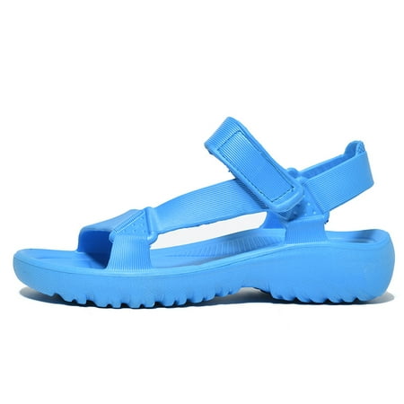 

Women s Sandal Open Toe Slide Flat EVA Foam Hook and Loop Sandal Slipper