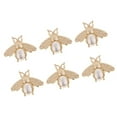 thumbnail image 4 of GUOOL 6X Metal Bee Shape Clasp Turn Lock Twist Lock For DIY Handbag Bag Purse Hardware, 4 of 6