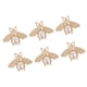thumbnail image 5 of 12 piezas de cerradura de giro de metal para monederos, bolso con forma de , broche de decoración, herrajes de metal, herramienta para bols Soledad Broches de forma de abeja de bricolaje, 5 of 7