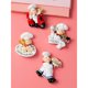 thumbnail image 2 of Fridge Freezer Magnets Set Euramerican Style 3D Resin Chef Bread Fridge Magnet Home Kitchen Decoration Accessories Travel Souvenirs, 2 of 5