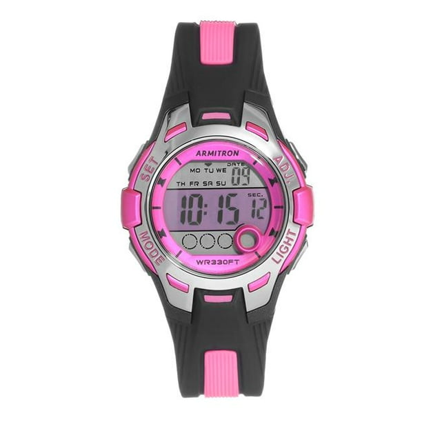 Pink armitron watch new arrivals