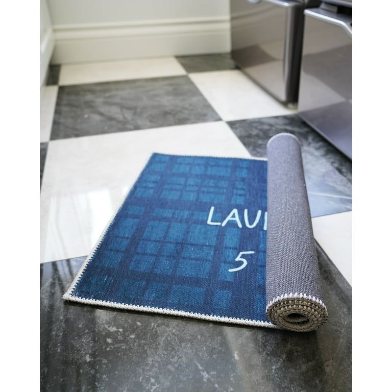 HEBE 2x6/2x8 Large Kitchen Mat Cushioned Floor Rug Runner Rug Non Slip Area  Rug