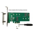 thumbnail image 2 of Vantec Adaptador M.2 Nvme + M.2 Sata Ssd Pcie X4 (Ugt-M2Pc200) Verde, 2 of 5
